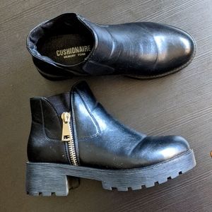 90's Chunky Heel Ankle Boots